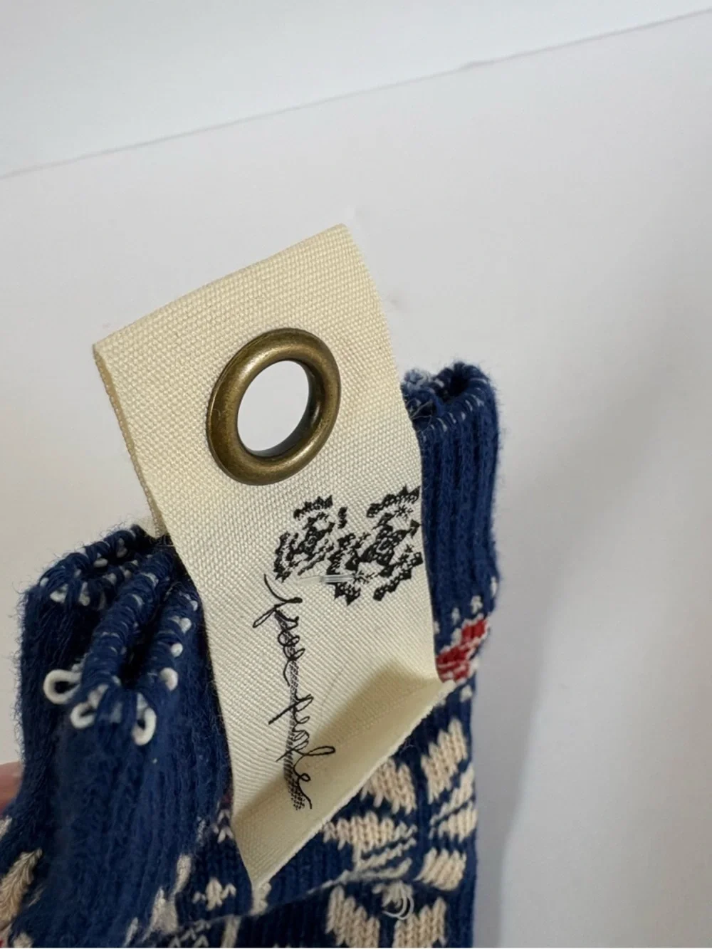NWT Free People Nearly Nordic Socks